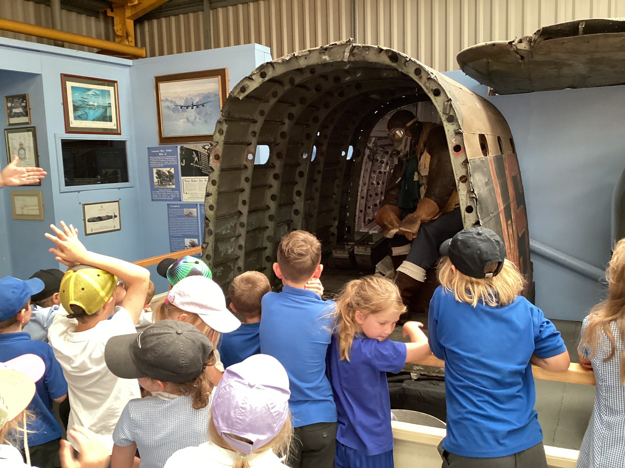 Children at Newark Air Museum