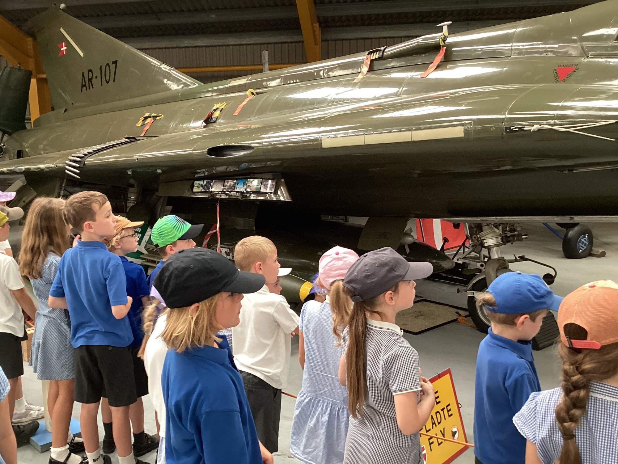 Children at Newark Air Museum