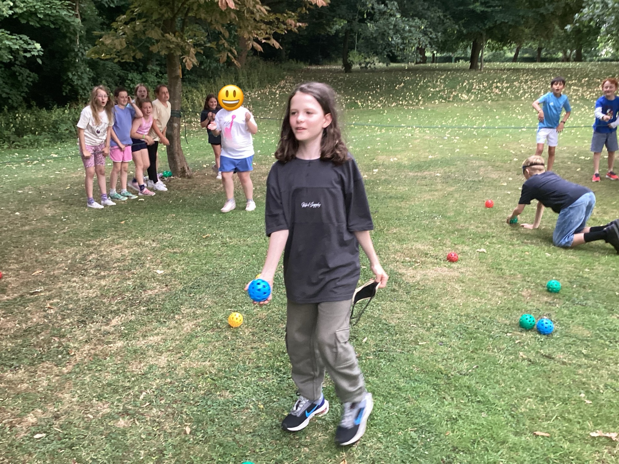 Children playing games