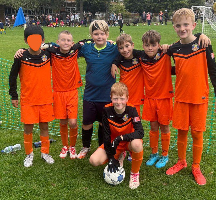 Boys at the football