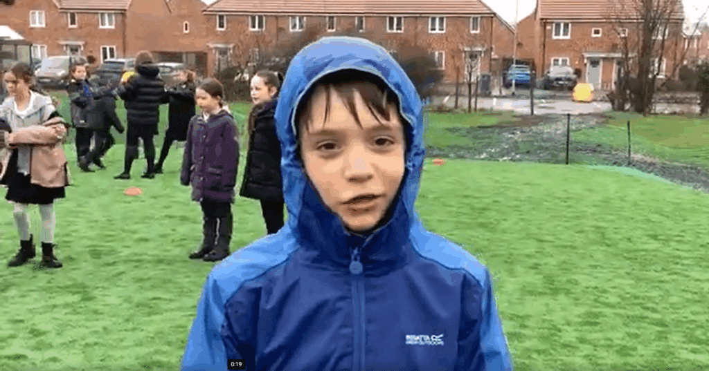 The new playground - Child on the playground