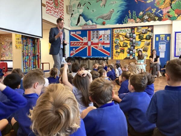Local MP James Naish Visits Our School