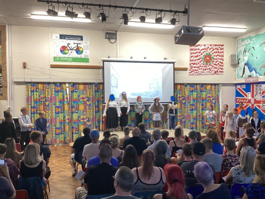 Year 5 and 6 Shine in Shakespeare Rocks! Production